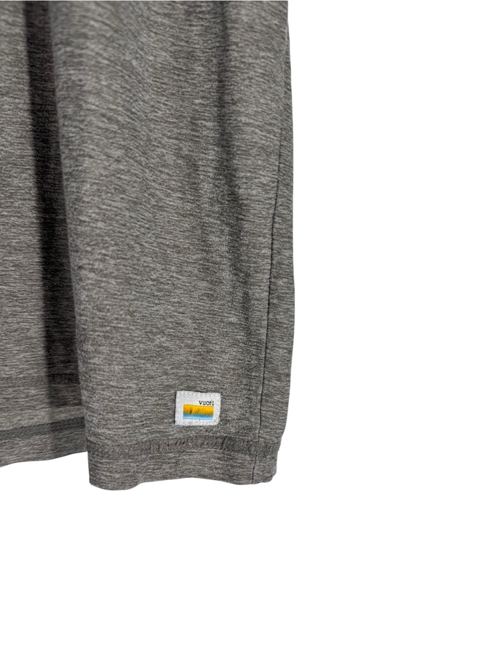 Vuori tech t shirt men’s large gray - Picture 2 of 4